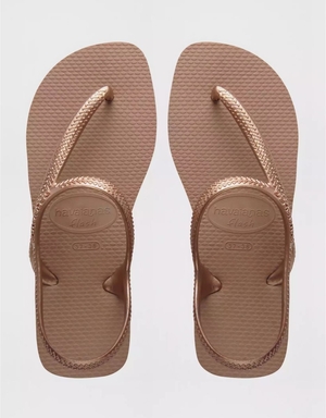 Sandales American Eagle Havaianas Flash Urban Rose Doré Femme | XWG-42637439